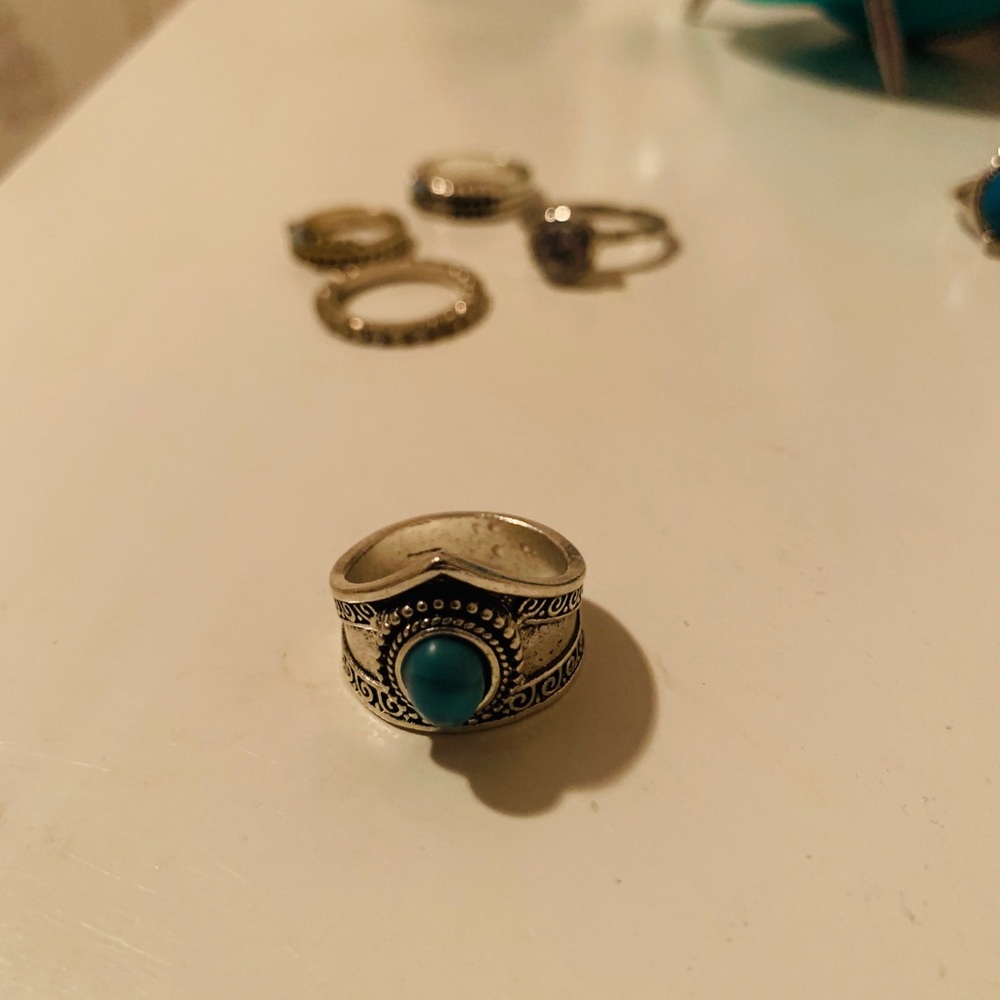 Boho five pc rings! - Picture 5 of 8